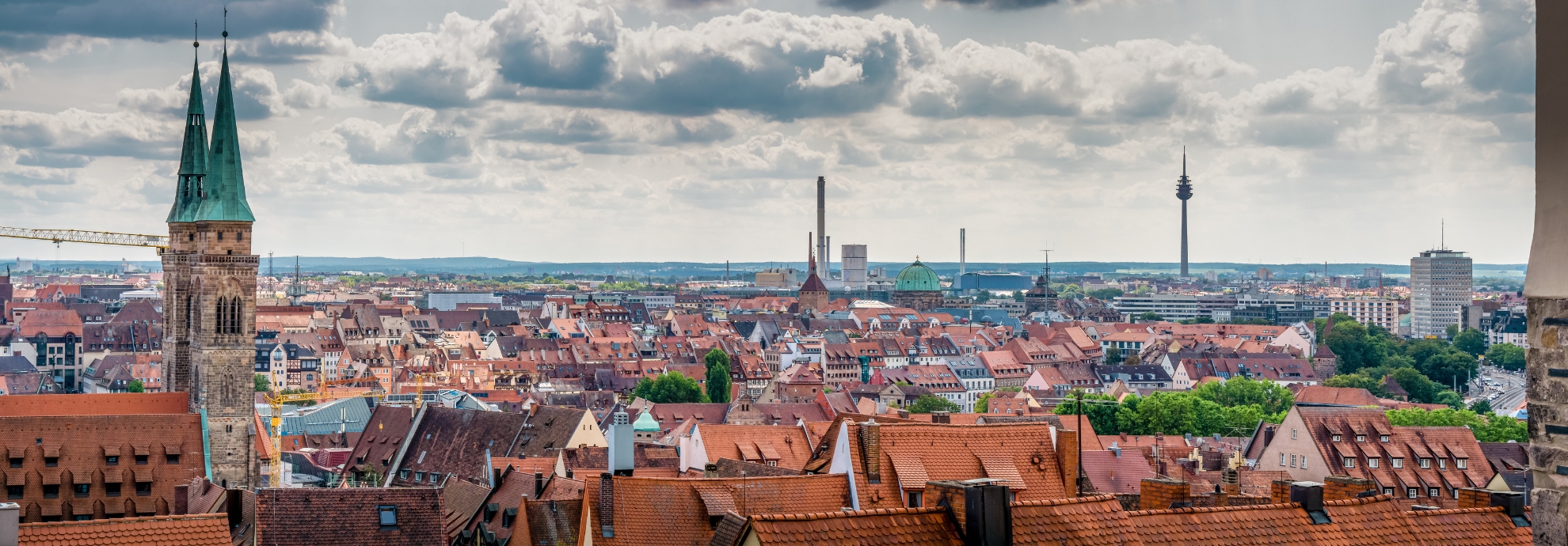 Stadtansicht Nürnberg